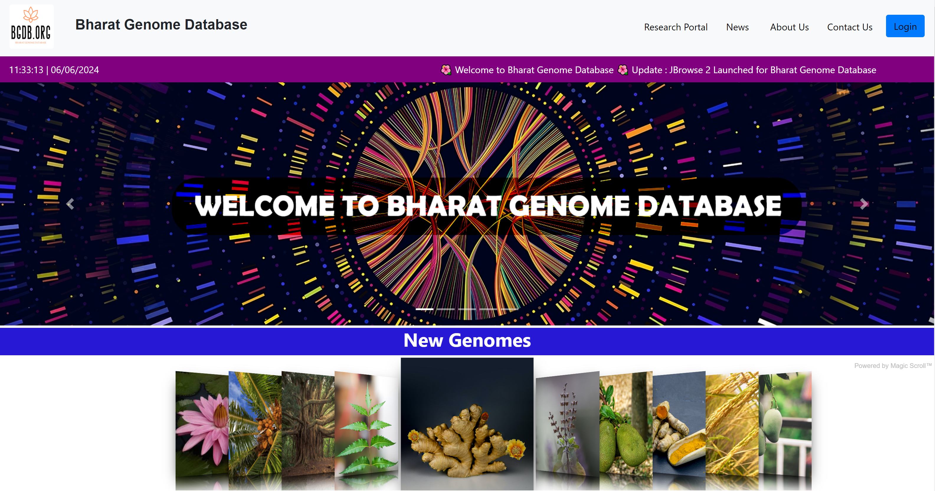 Bharat Genome Database